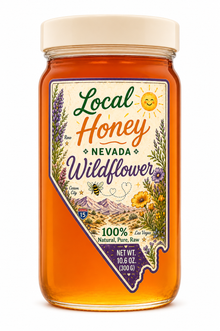 Local Honey - Nevada Wildflower